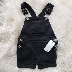BNWT Kids Black Overalls